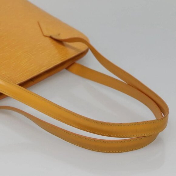 LOUIS VUITTON Epi Lussac Shoulder Bag Yellow LV Auth - Picture 8 of 16